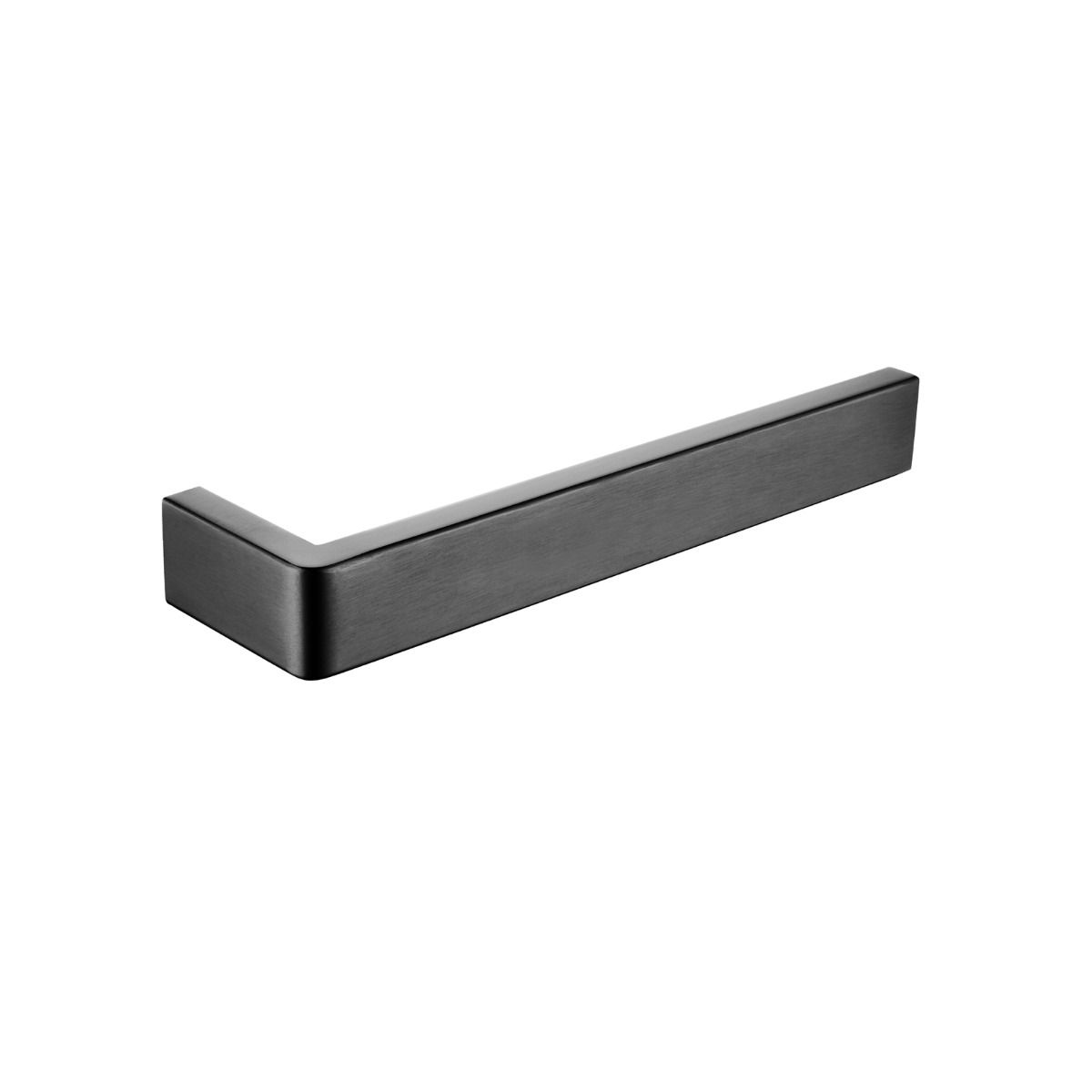 Norico Cavallo Gun Metal Grey Square Towel Ring 200mm