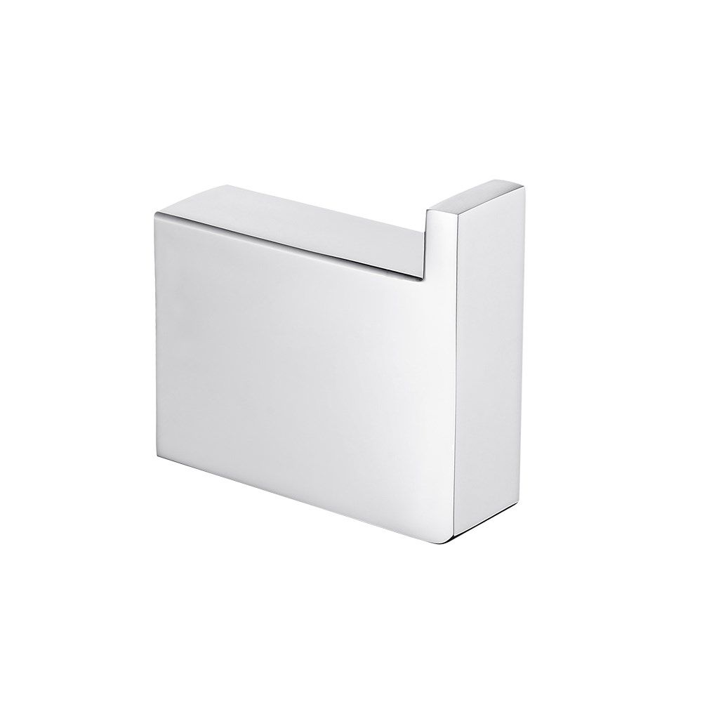 Norico Cavallo Chrome Square Single Robe Hook