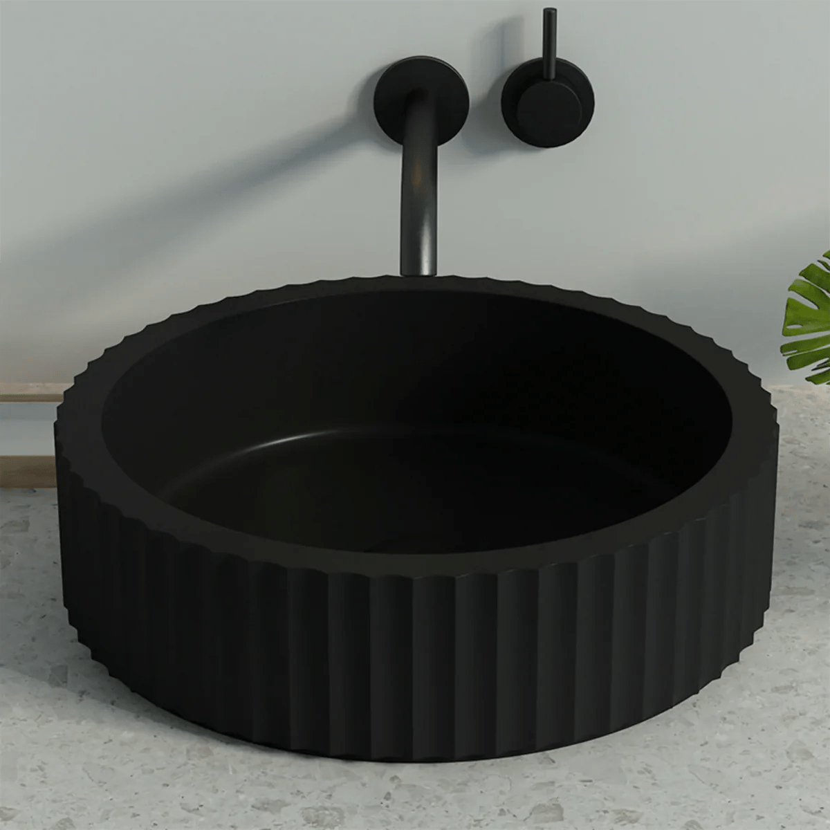 PIAZA Above Counter Basin WB 4011 - Blue Bathware 