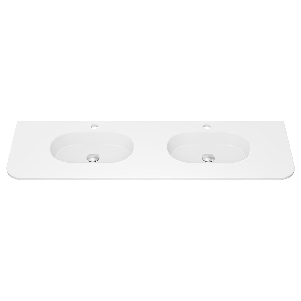 Lola Curved Ceramic Basin Top - Additional View