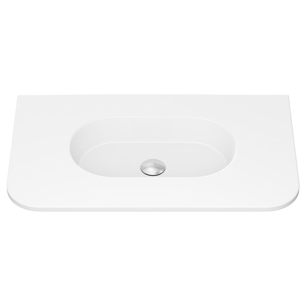Lola Curved Ceramic Basin Top - Additional View