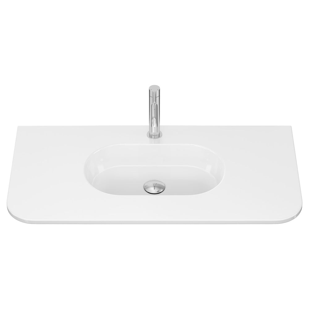 Lola Curved Ceramic Basin Top - Additional View