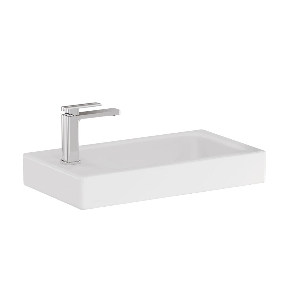 Denzel Slim Ensuite Depth Ceramic Basin Top