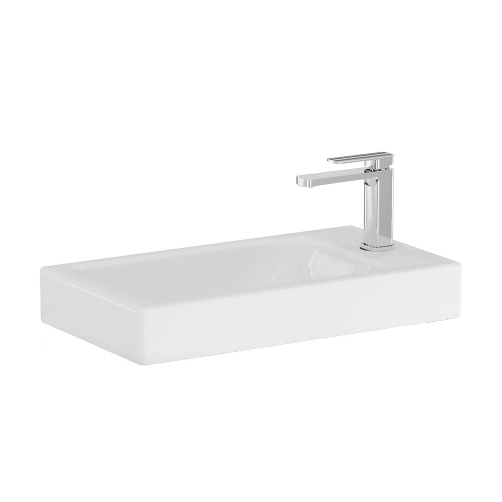 Denzel Slim Ensuite Depth Ceramic Basin Top