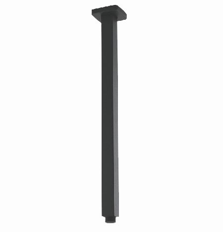 Norico Cavallo 400mmGun Metal Grey Square Ceiling Shower Arm