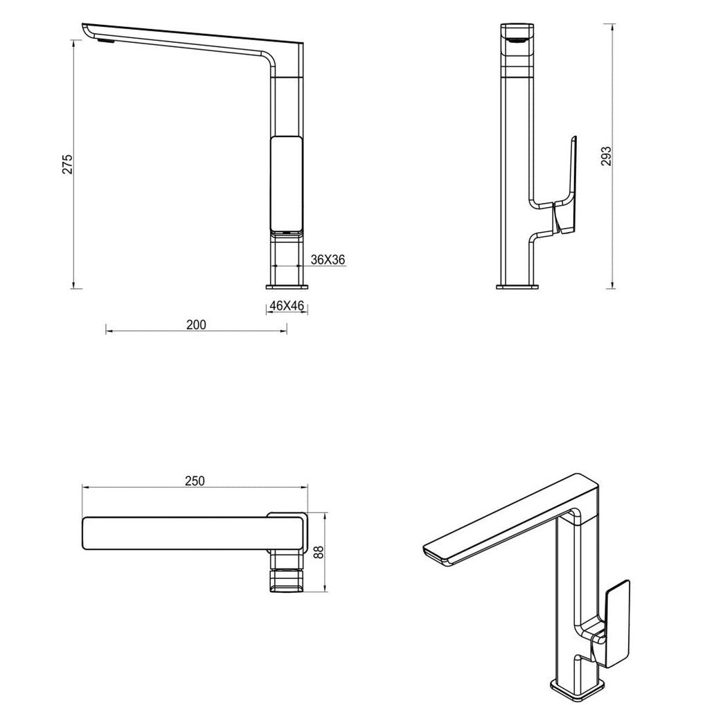 Tiago Sink Mixer
