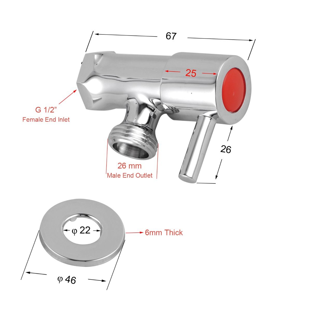 Norico Pentro Brushed Nickel Round Brass Washing Machine Taps Set ...